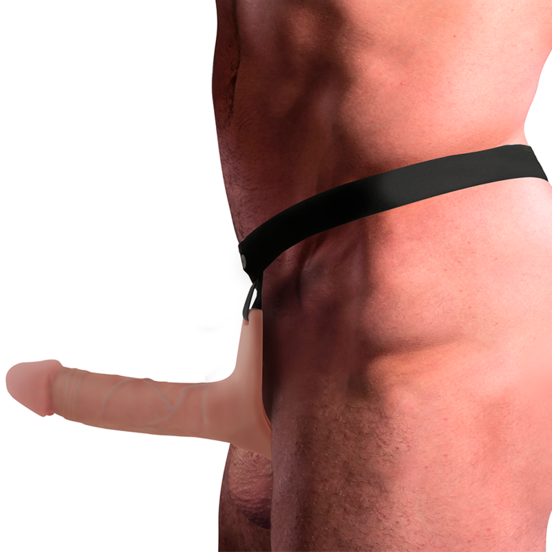 Intense - Hohlgeschirr mit Silikon-Dildo 16 x 3,5 cm