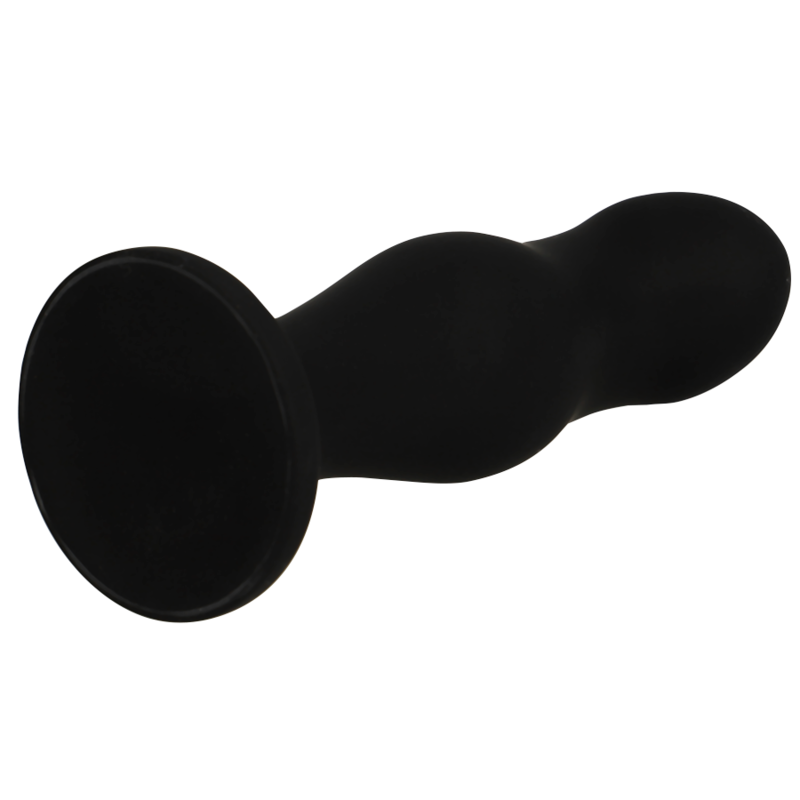 Black&Silver - Sean Plug Anal Premium Silikon Schwarz