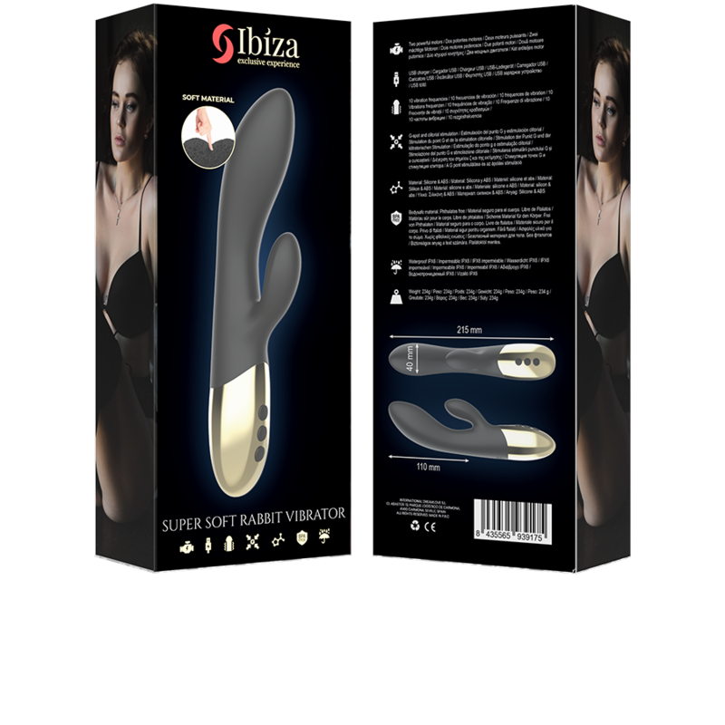 Ibiza - Superweicher Kaninchenvibrator