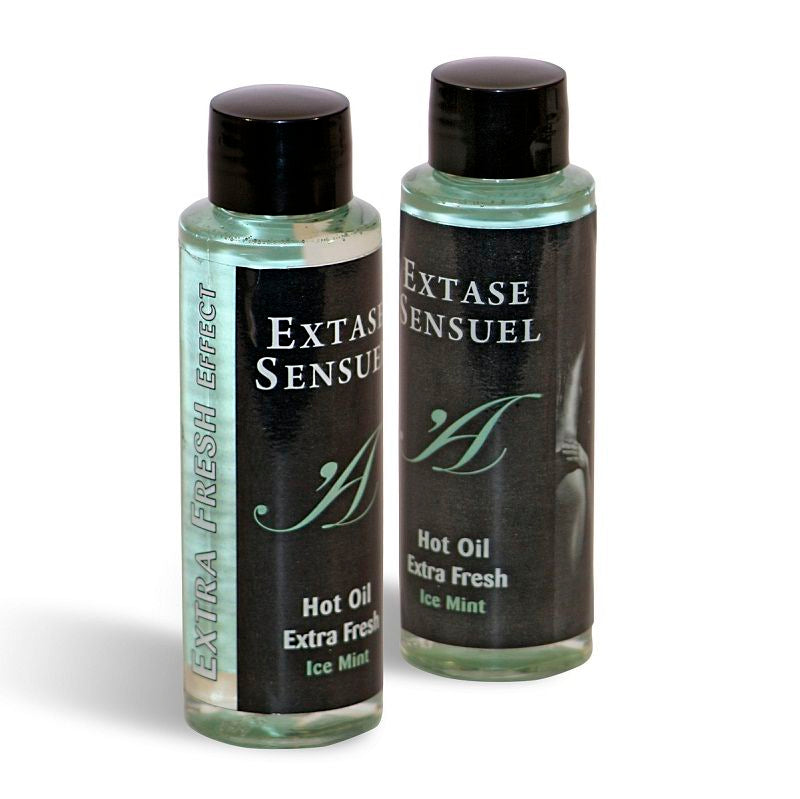Extase Sensual - Massageöl mit Extra Frischem Eis Effekt 100 ml