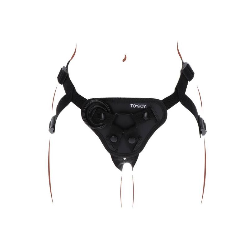 Get Real - Strap-On-Gurt Schwarz