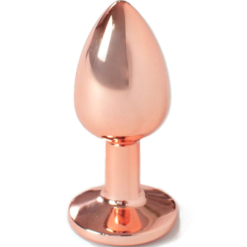 Secretplay - Metall-Butt-Plug Roségold, Kleine Grösse 7 cm