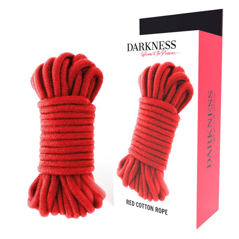 Darkness - Japanisches Seil 10 M Rot