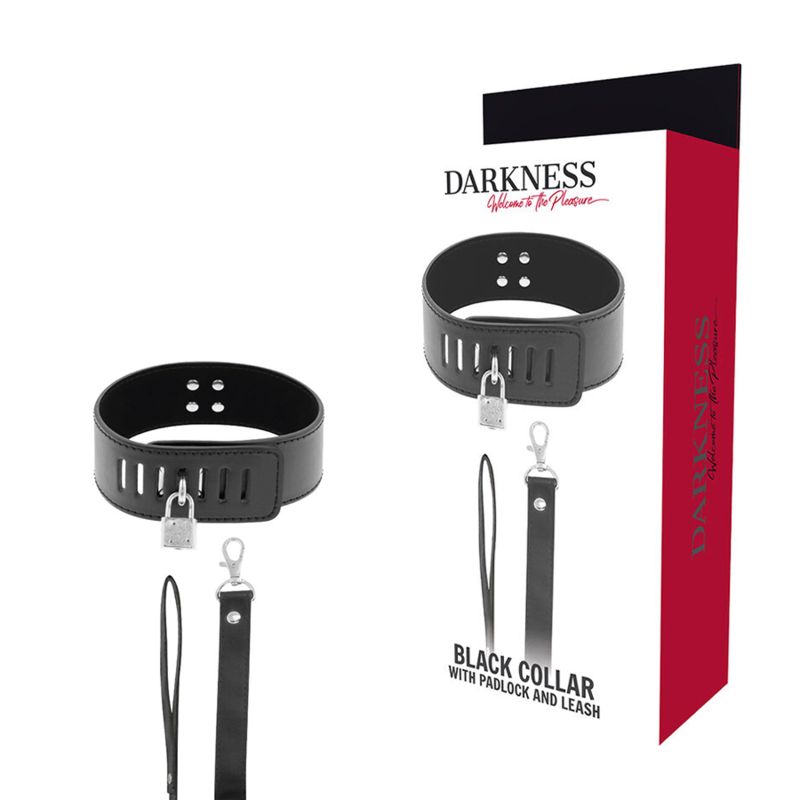 Halsband BDSM mit schwarzem Schloss