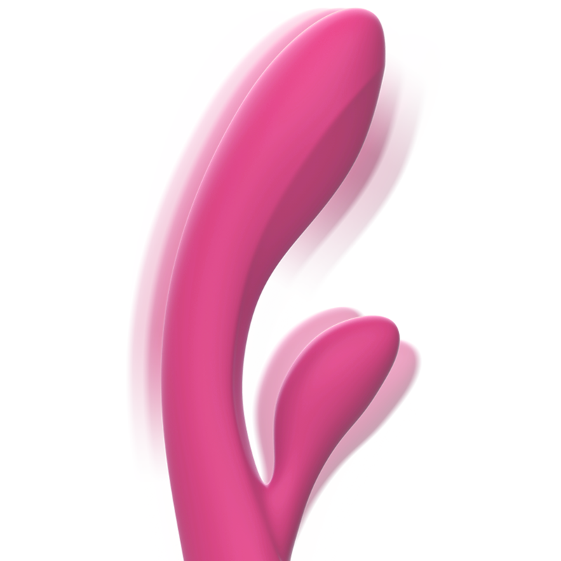 Intense - Luigi Rabbit Vibrator Rosa Flüssiges Silikon