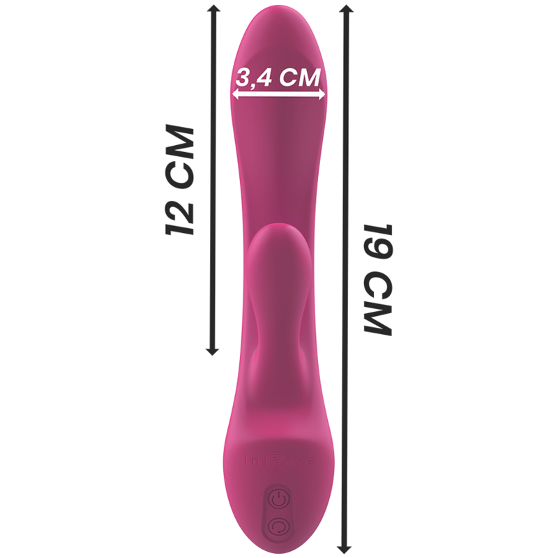 Intense - Luigi Rabbit Vibrator Rosa Flüssiges Silikon