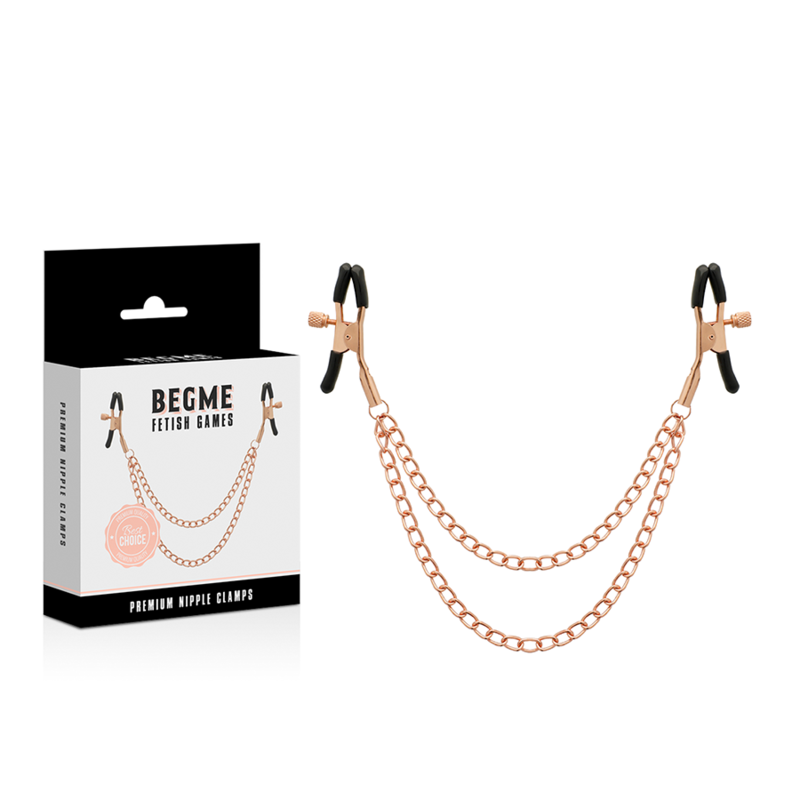 Begme - Black Edition Premium Nippelklemmen der Black Edition