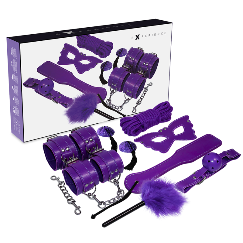 Experience - BDSM-Fetisch-Kit Lila Serie