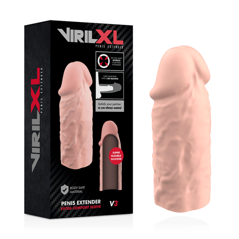 Virilxl - Natürliche Penisverlängerung aus Flüssigem Silikon V3