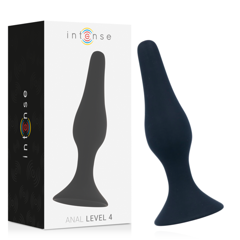 Intense - Anal Stufe 4 15,5 cm Schwarz