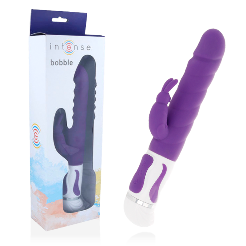 Intense - Bobble Vibrator Rotator Lila Silikon
