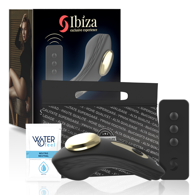 Ibiza - Silikon-Höschenvibrator mit Fernbedienung