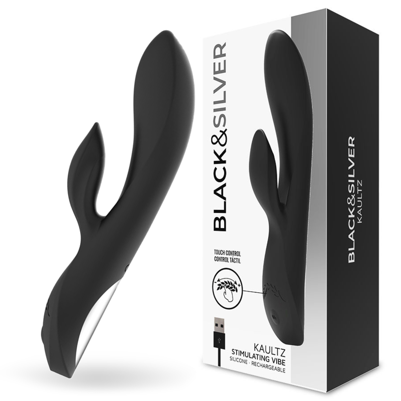 Black&Silver - Kaultz Touch Control Vibrator