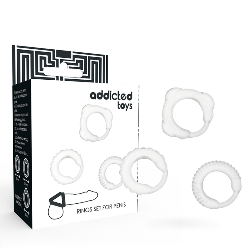 Addicted Toys - C-Ring-Set Klar