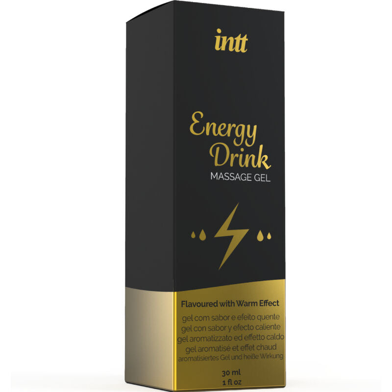 Intt Massage & Oral Sex - Massagegel mit Aromatem Energie-Ca-Drink und Erwärmungseffekt