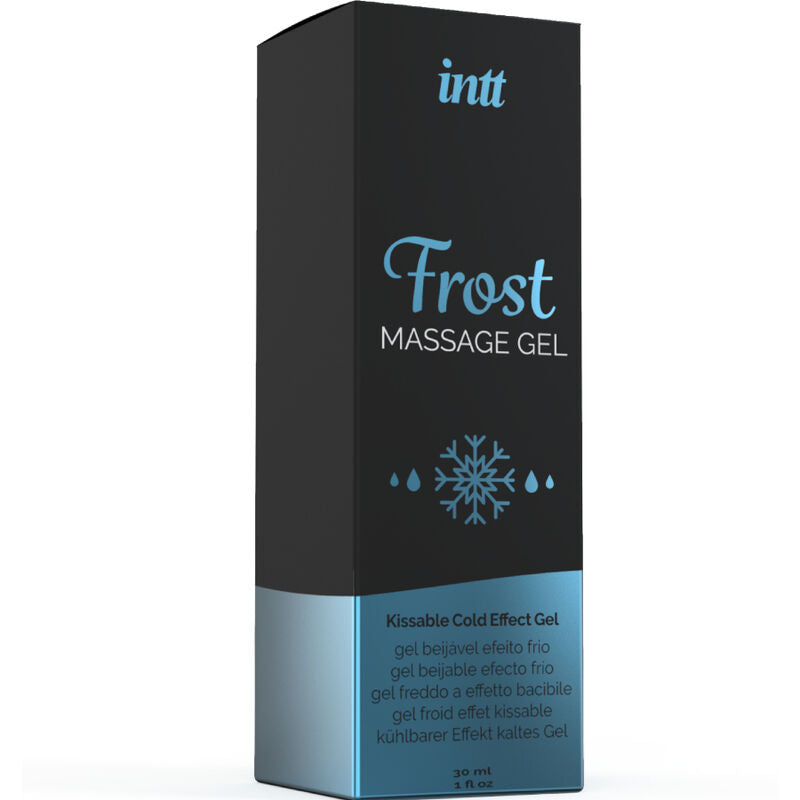 Intt Massage & Oral Sex - Massagegel mit Minze-Geschmack, Intensive Kälte-Effekt