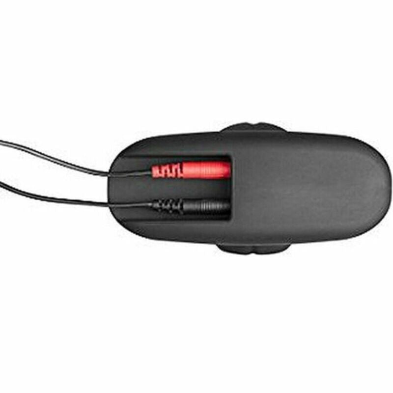 Electrastim - Silikon Schwarz Rocker Butt Plug Gro