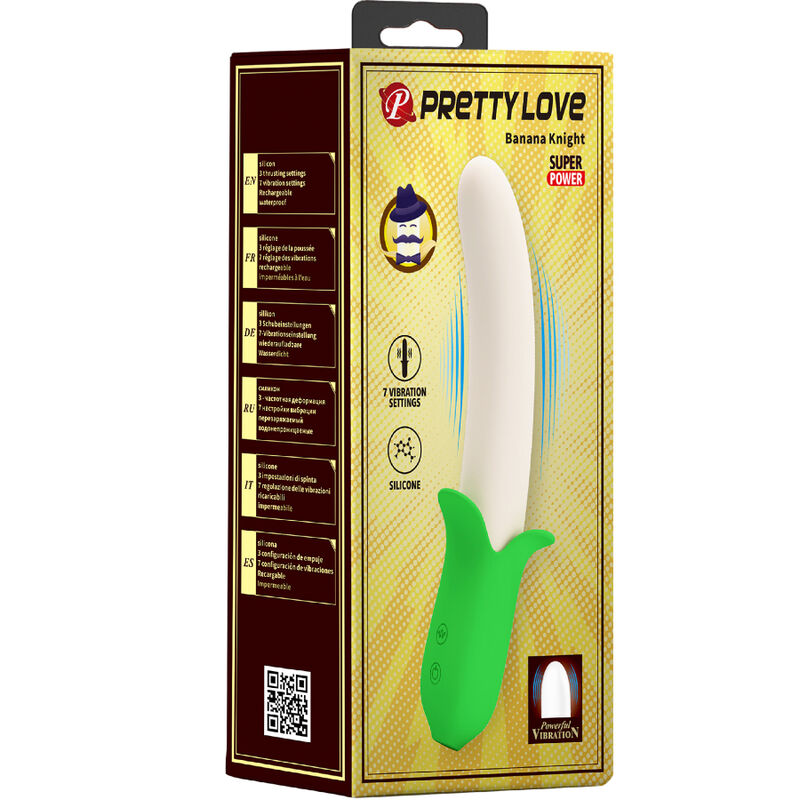 Pretty Love - Banana Knight Super Power 7 Silikonvibrationen