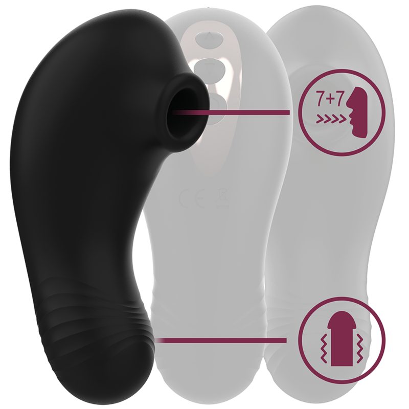 Rithual - Shushu Pro Pocket Klitoris-Stimulator 2 Leistungsstarke Jet-Motoren