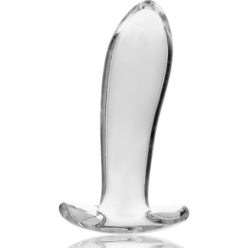 Nebula Series by Ibiza - Modell 5 Analplug Borosilikatglas Klar 12.5 cm-x-3.5 cm