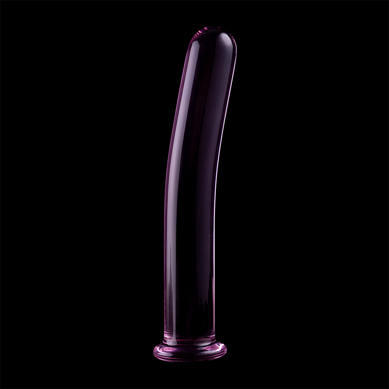 Nebula Series by Ibiza - Modell 9 Dildo Borosilikatglas Rosa 15.5 cm-x-2.5 cm