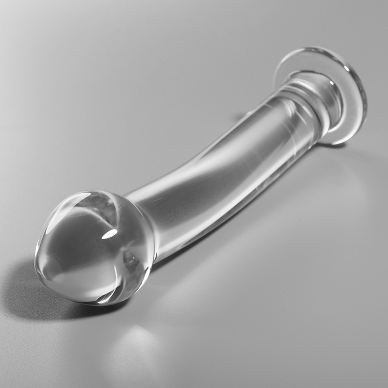Nebula Series by Ibiza - Modell 11 Dildo Borosilikatglas Klar 16 cm-x-3 cm
