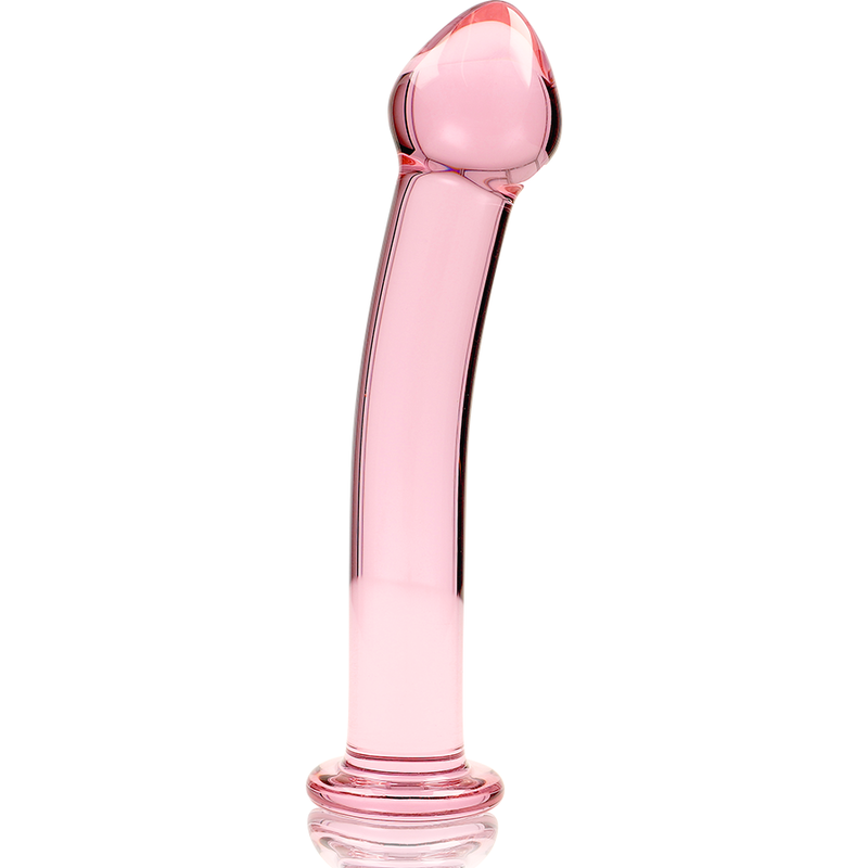 Nebula Series by Ibiza - Modell 11 Dildo Borosilikatglas Rosa 16 cm-x-3 cm