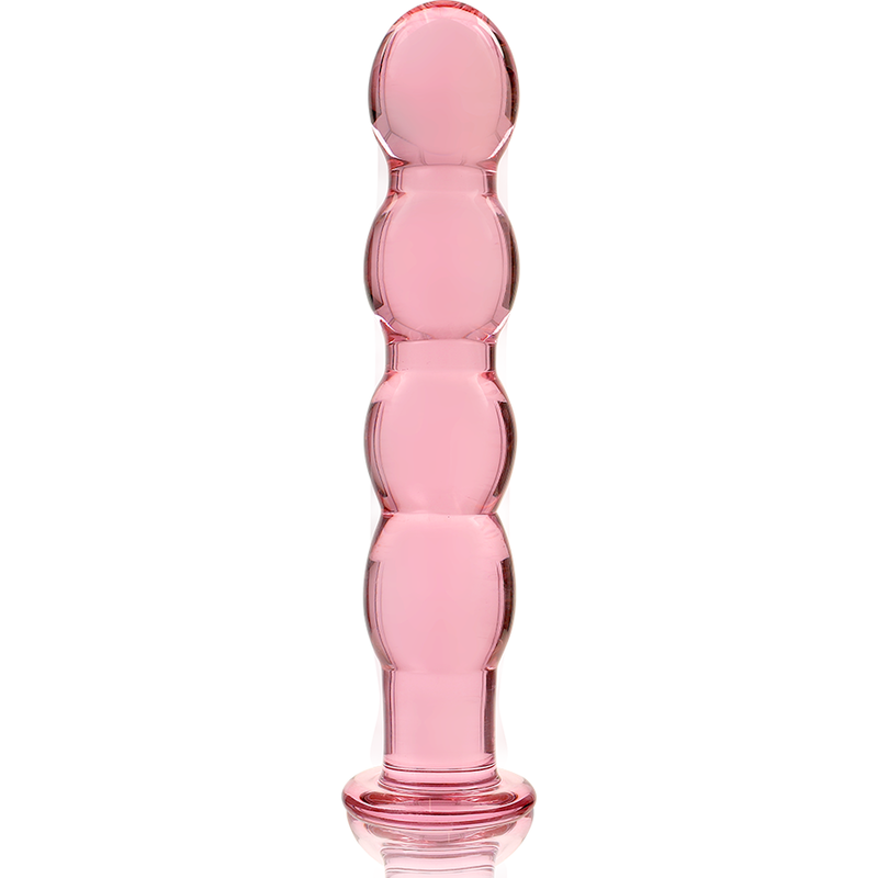 Nebula Series by Ibiza - Modell 10 Dildo Borosilikatglas Rosa 16.5 cm-x-3.5 cm
