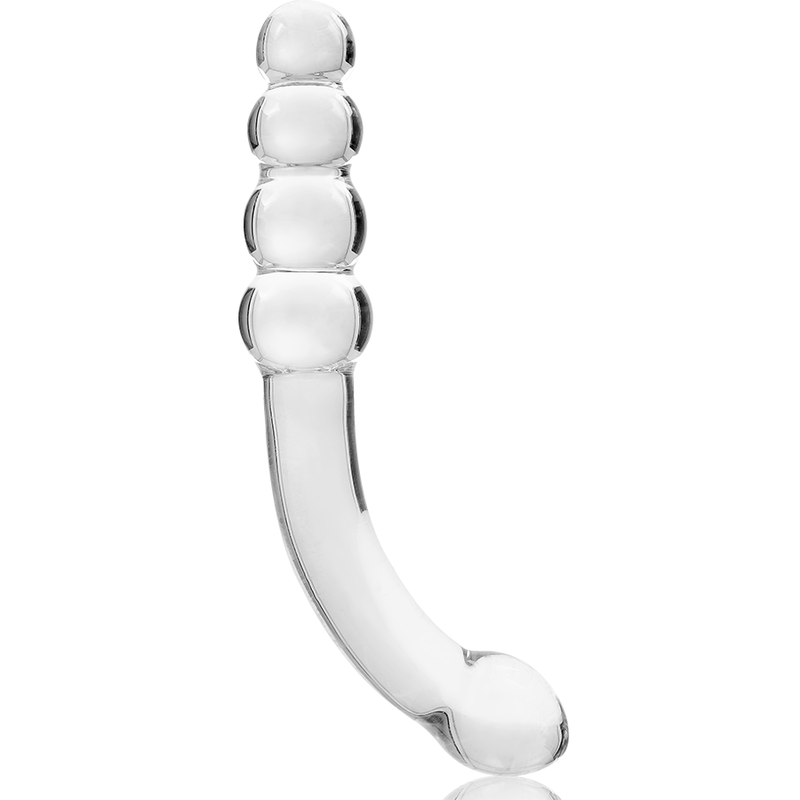 Nebula Series by Ibiza - Modell 14 Dildo Borosilikatglas Klar 18.5 cm-x-3 cm