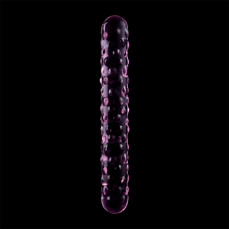 Nebula Series by Ibiza - Modell 15 Dildo Borosilikatglas Rosa 18.5 cm-x-3 cm