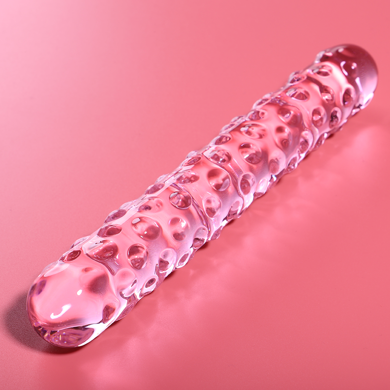 Nebula Series by Ibiza - Modell 15 Dildo Borosilikatglas Rosa 18.5 cm-x-3 cm