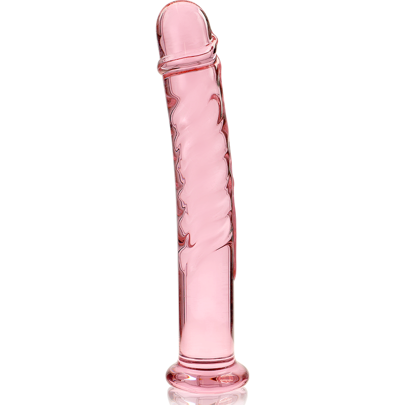 Nebula Series by Ibiza - Modell 16 Dildo Borosilikatglas Rosa 18.5 cm-x-3 cm