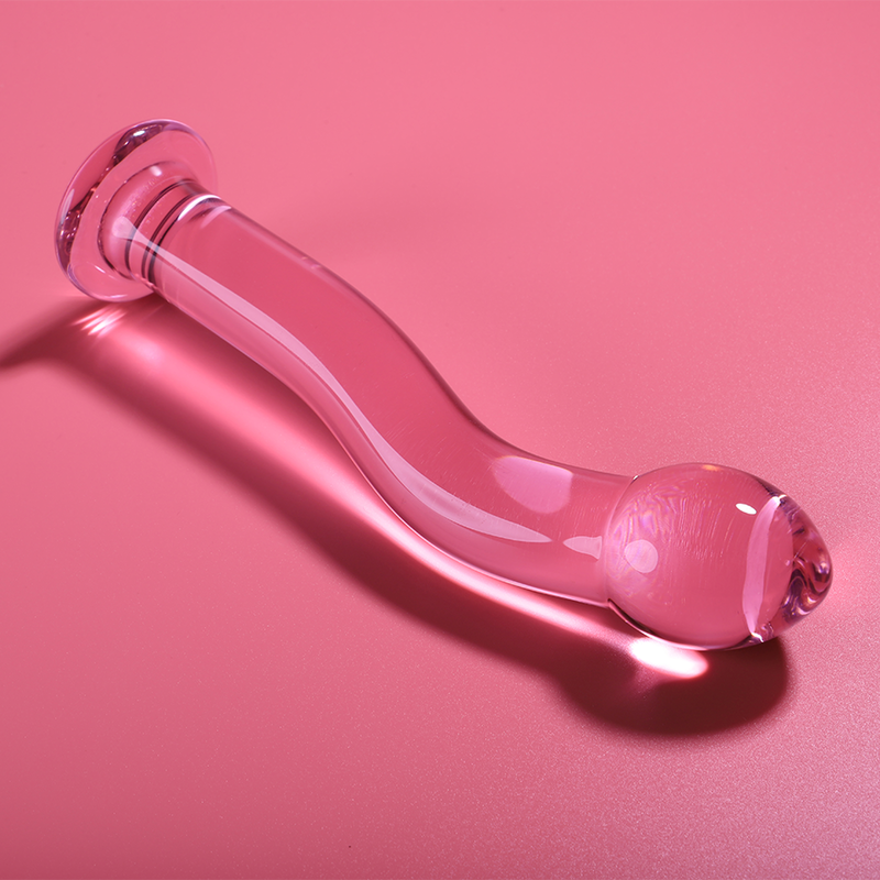 Nebula Series by Ibiza - Modell 18 Dildo Borosilikatglas Rosa 18.5 cm-x-3.5 cm