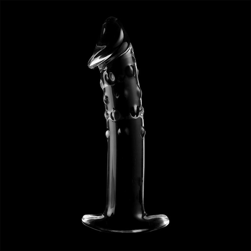 Nebula Series by Ibiza - Modell 19 Dildo Borosilikatglas Klar 18.5 cm-x-4 cm