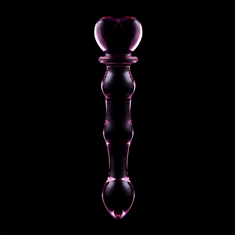 Nebula Series by Ibiza - Modell 21 Dildo Borosilikatglas Rosa 20.5 cm-x-3.5 cm
