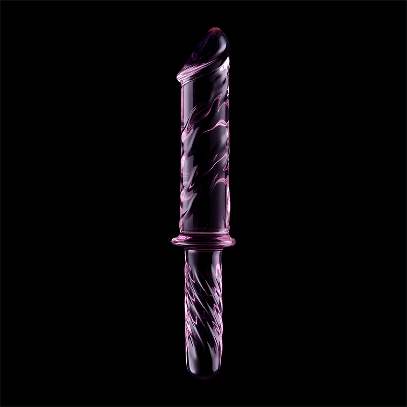 Nebula Series by Ibiza - Modell 24 Dildo Borosilikatglas Rosa 28.5 cm-x-5 cm
