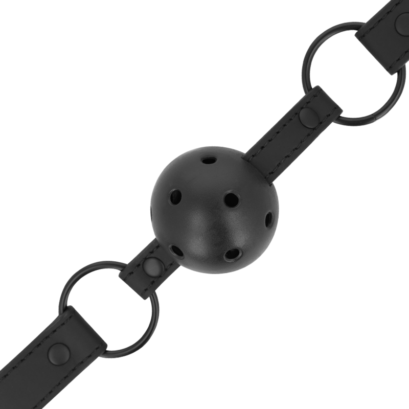 Intense - Fetish Ballknebel aus Veganem Leder
