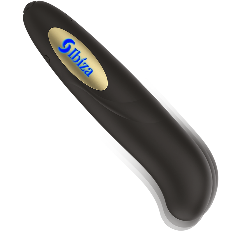 Ibiza - Kliterstimulator USB-Ladegert 10 Vibrationsmodi Golden 13 x 2,9 cm