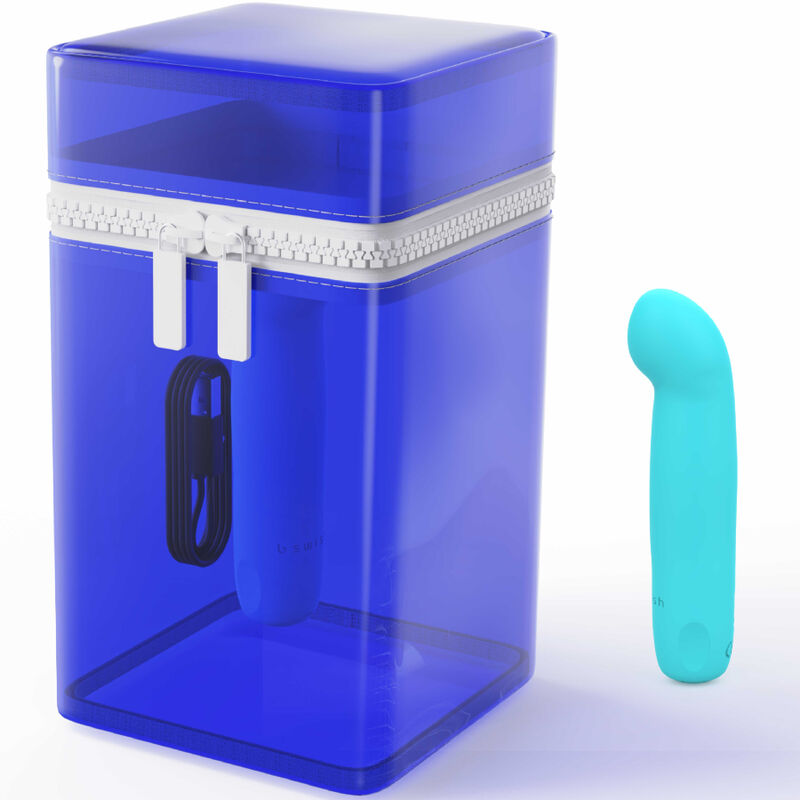 B Swish - Bcute Curve Infinite Classic Limited Edition Blauer Silikon-Vibrator