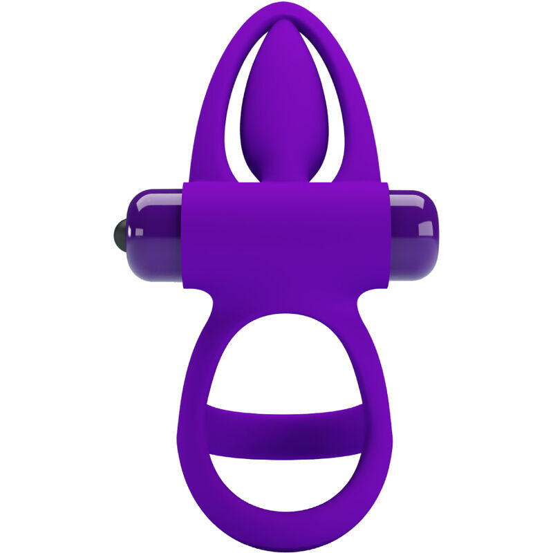 Pretty Love - Vibratorring 10 Vibrationen Lila Silikon