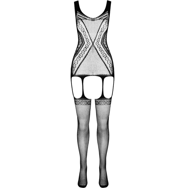 Passion - Eco Collection Bodystocking Eco Bs007 Weiss