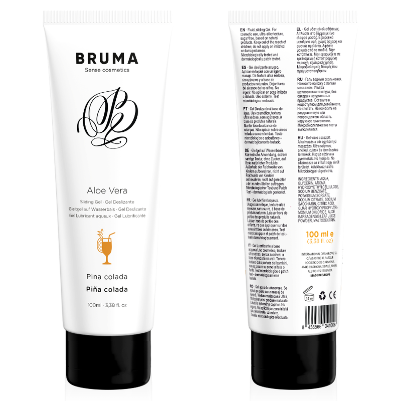 Bruma - Aloe Vera Gleitgel Pina Colada Geschmack 100 ml