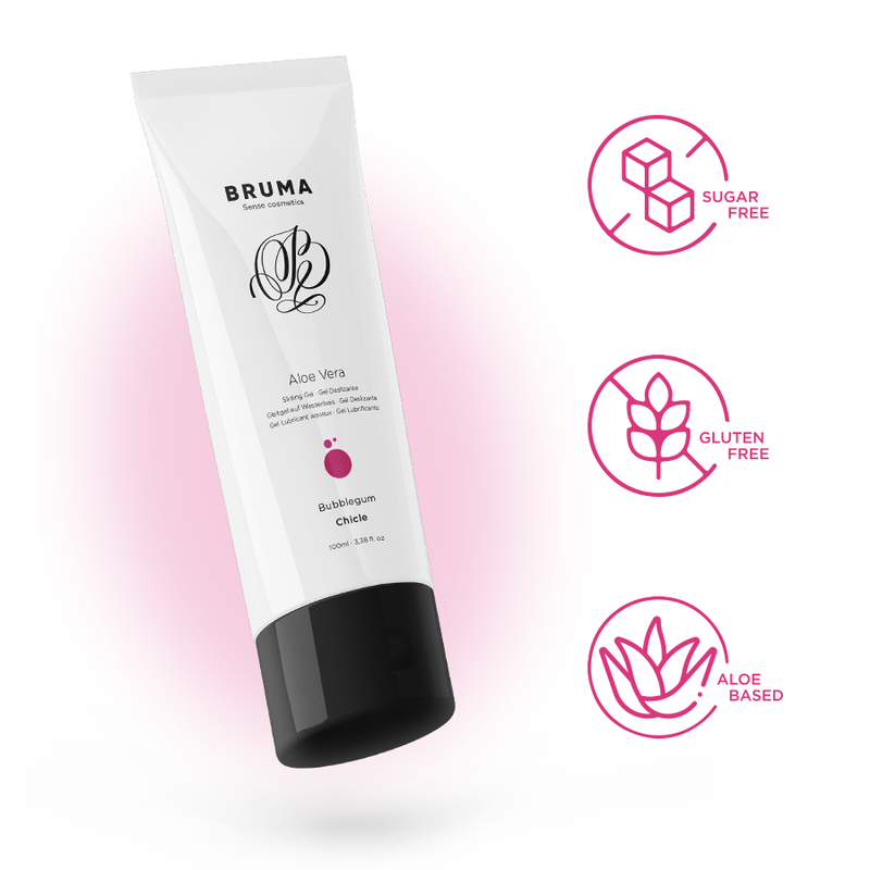 Bruma - Aloe Vera Gleitgel Bubblegum Geschmack 100 ml