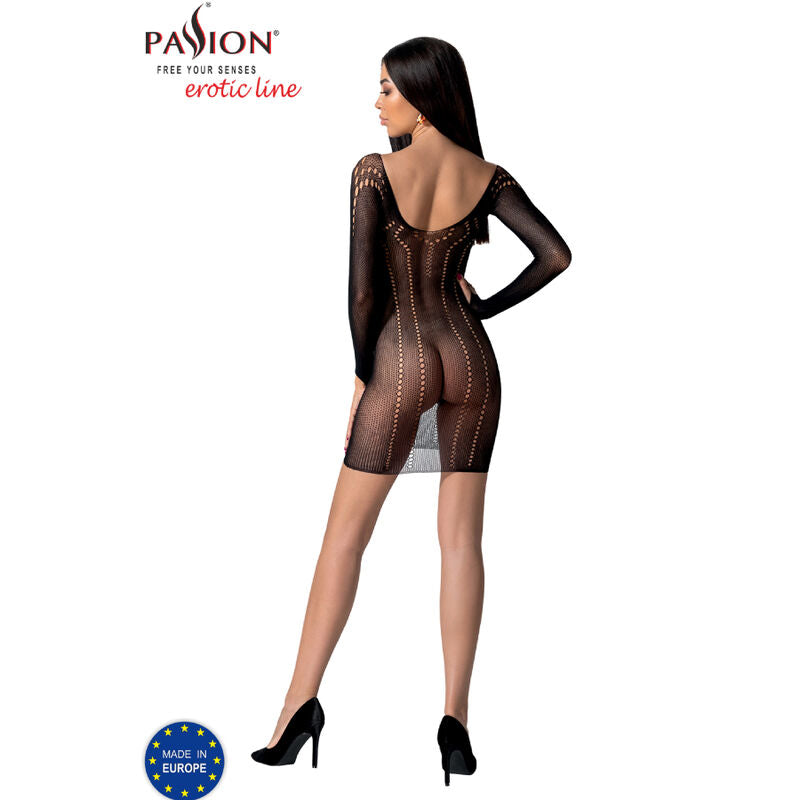 Passion - Bs101 Bodystocking Schwarz Eine Grösse