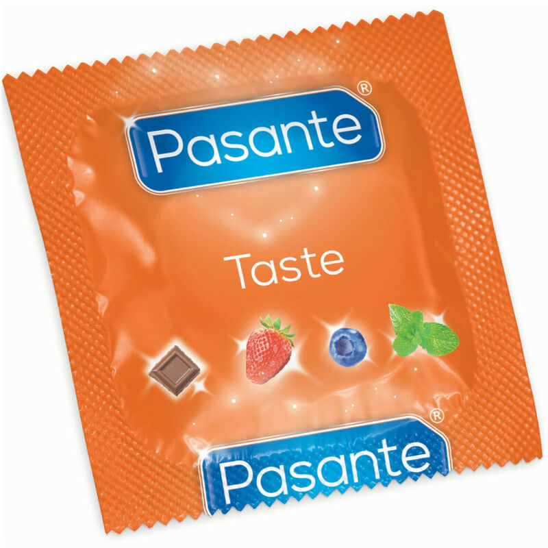 Pasante - Kondome Geschmack Blaubeere Beutel 144 Einheiten