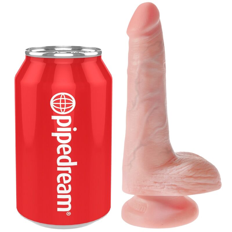 King Cock - Realistischer Penis mit Eier 13.5 cm Leicht
