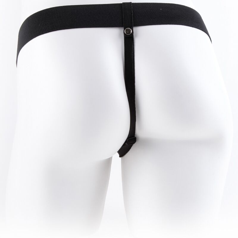 Fetish Fantasy Series - Verstellbares Gurt mit Fernbedienung, Realistischer Penis mit Hoden 17,8 cm