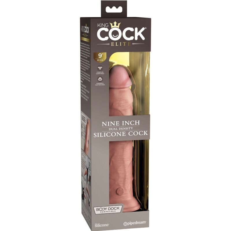 King Cock - Elite Realistischer Silikondildo 23 cm