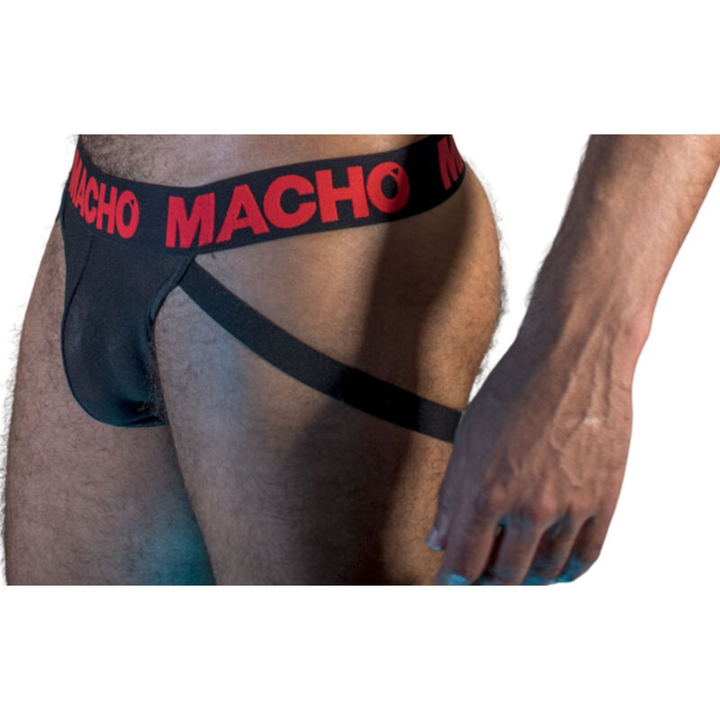 Macho - Mx26x2 Jock Schwarz/Rot S