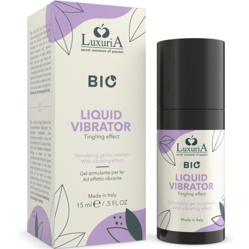 Intimateline Luxuria - Bio-Stimulierendes Gel für Ihren Vibrationseffekt 15 ml